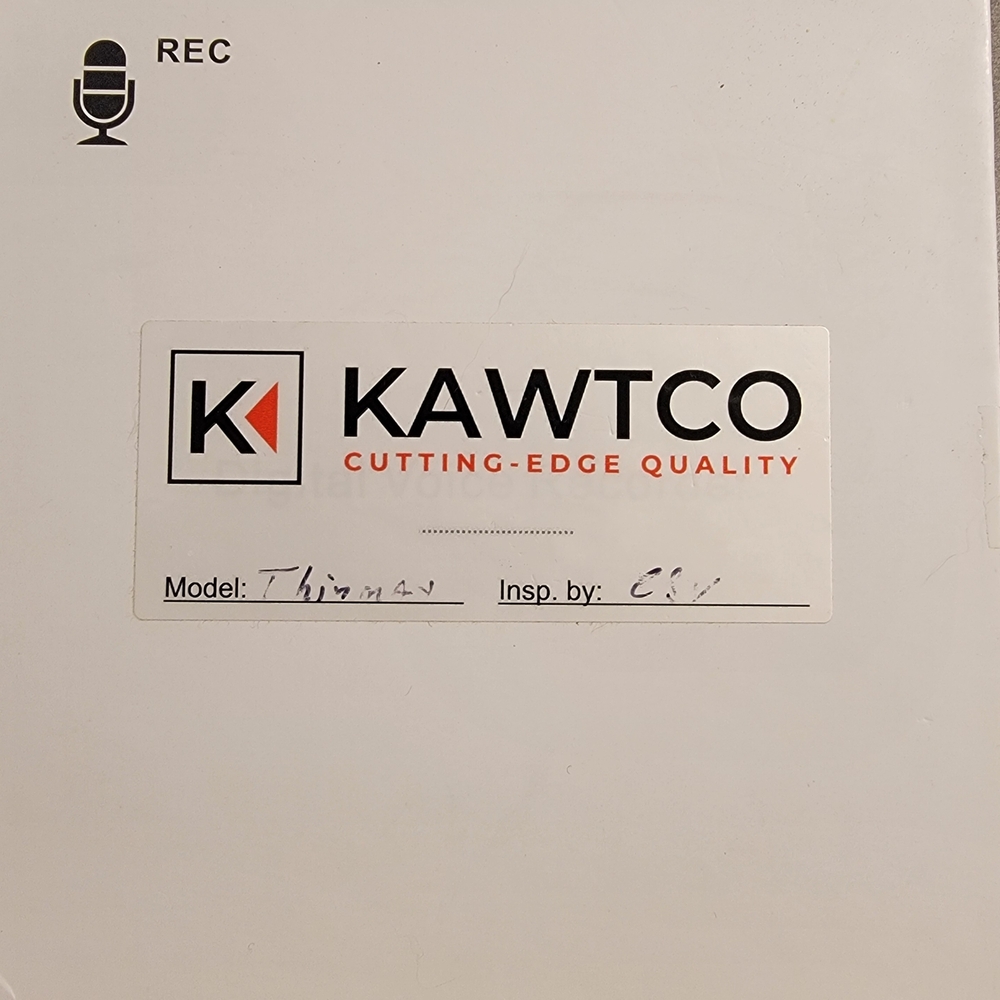 Digital Voice Recorder - White